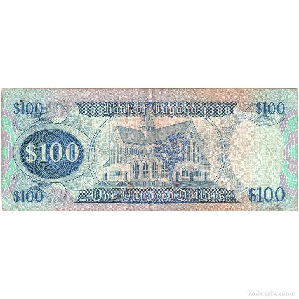 Billetes extranjeros: [#1291910] Guyana, 100 Dollars, MBC - Foto 2