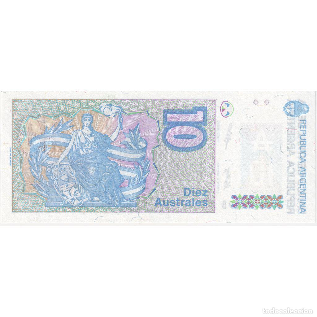 Billetes extranjeros: [#1291925] Argentina, 10 Australes, UNC - Foto 2