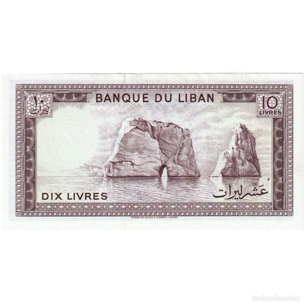 Billetes extranjeros: [#1291919] L&iacute;bano, 10 Livres, UNC - Foto 2