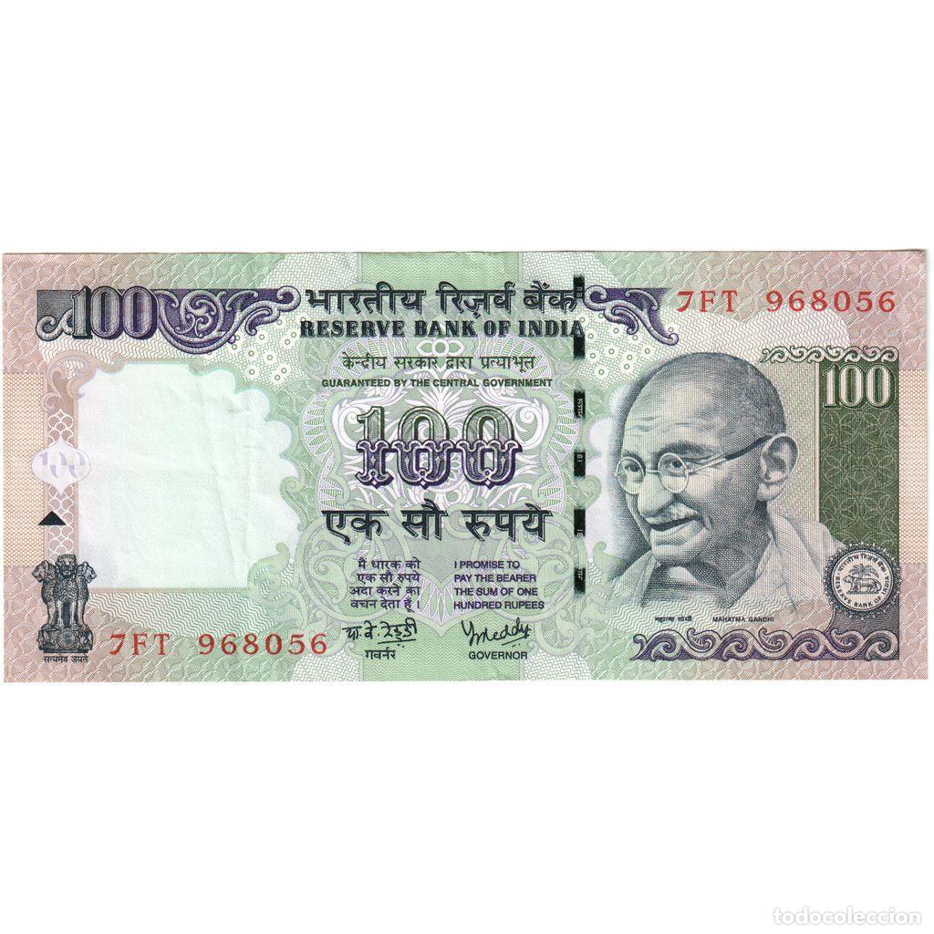 Billetes extranjeros: [#1291939] India, 100 Rupees, SC - Foto 1