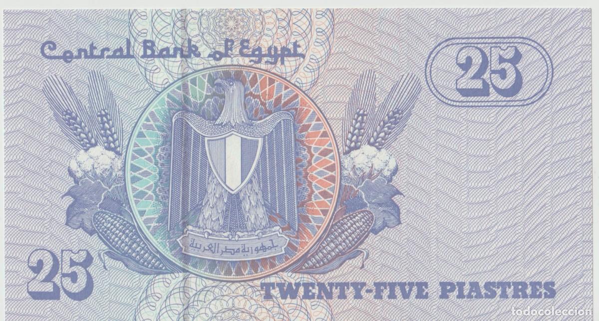 Billetes extranjeros: Billete Egipto 2004, 25 Piastres - Foto 2