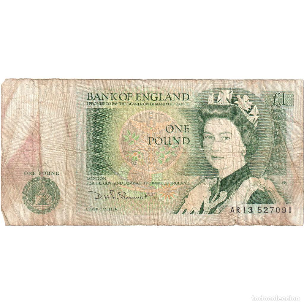 Billetes extranjeros: [#1292009] Gran Breta&ntilde;a, 1 Pound, BC - Foto 1