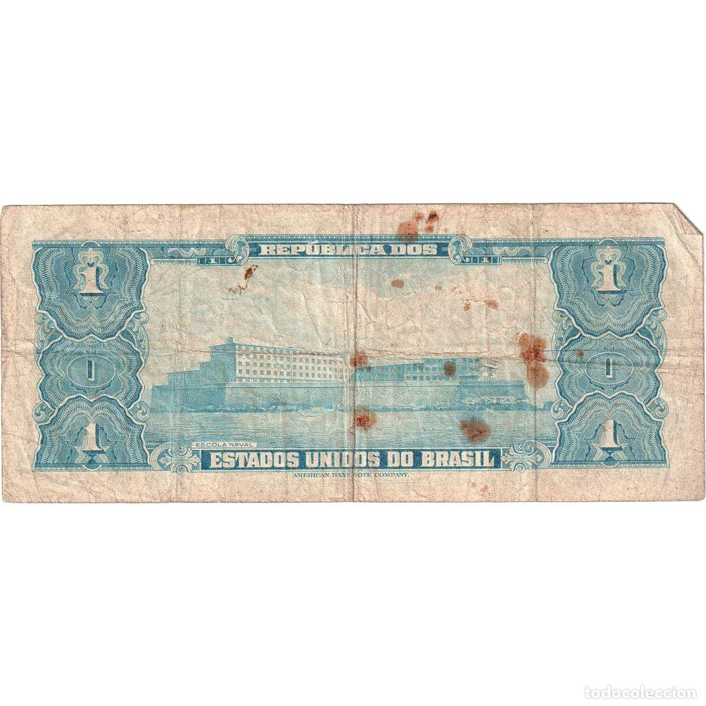Billetes extranjeros: [#1292039] Brasil, 1 Cruzeiro, BC - Foto 2