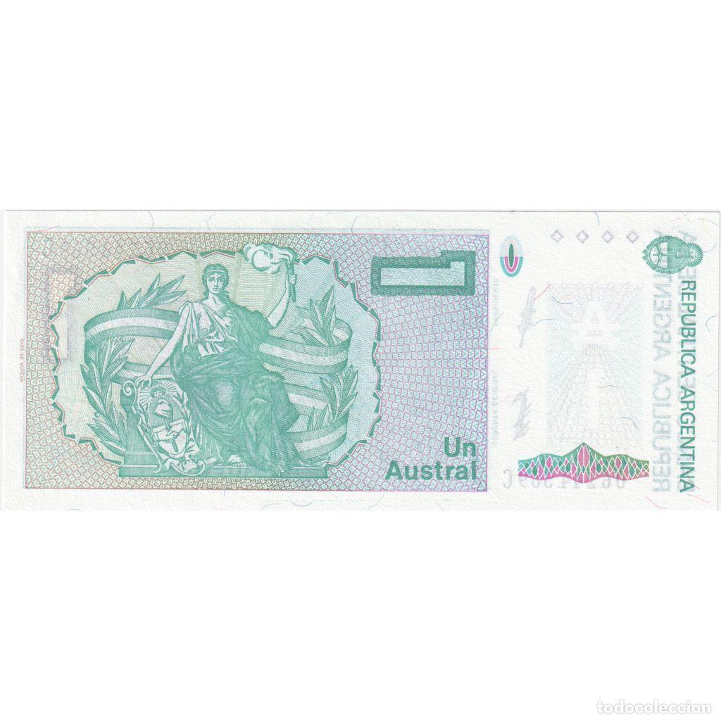 Billetes extranjeros: [#1292291] Argentina, 1 Austral, UNC - Foto 2