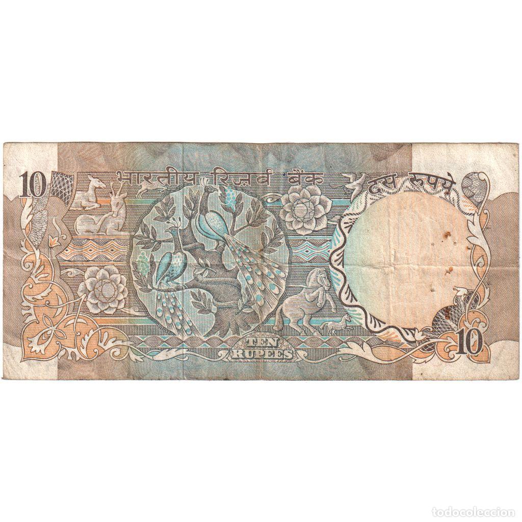 Billetes extranjeros: [#1292462] India, 10 Rupees, BC+ - Foto 2
