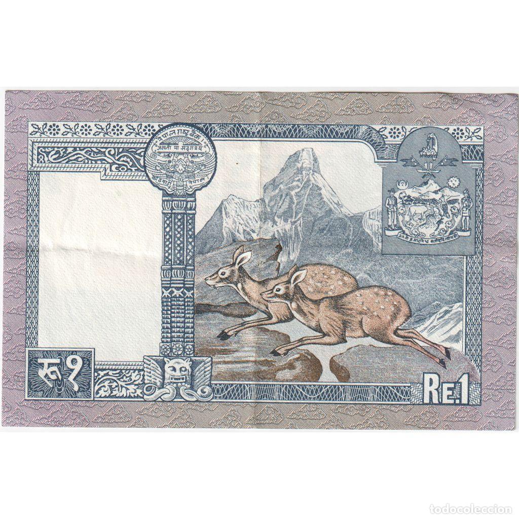 Billetes extranjeros: [#1292479] Nepal, 1 Rupee, UNC - Foto 2