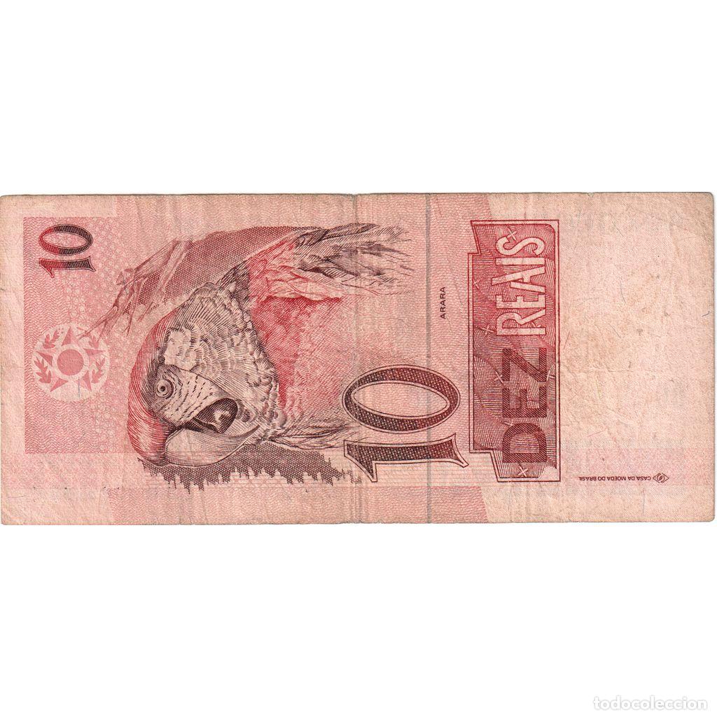 Billetes extranjeros: [#1292608] Brasil, 10 Reais, BC - Foto 2