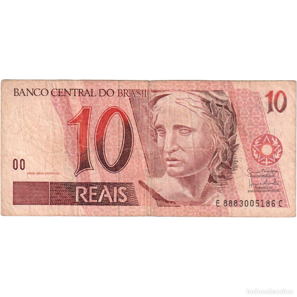 Billetes extranjeros: [#1292608] Brasil, 10 Reais, BC - Foto 1