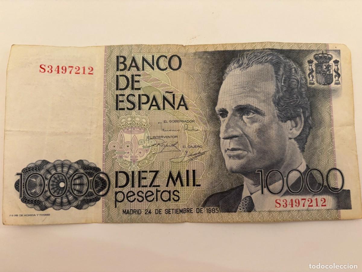 Billetes extranjeros: BILLETE 10000PTAS 24-SEPTIEMBRE-1985