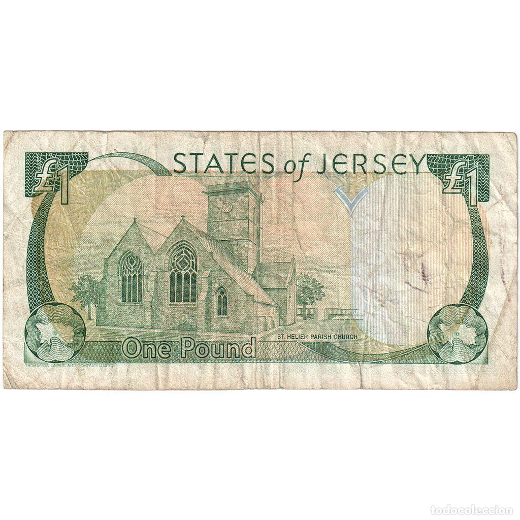 Billetes extranjeros: [#336344] Jersey, 1 Pound, BC+ - Foto 2