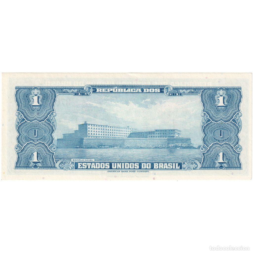 Billetes extranjeros: [#1292829] Brasil, 1 Cruzeiro, UNC - Foto 2