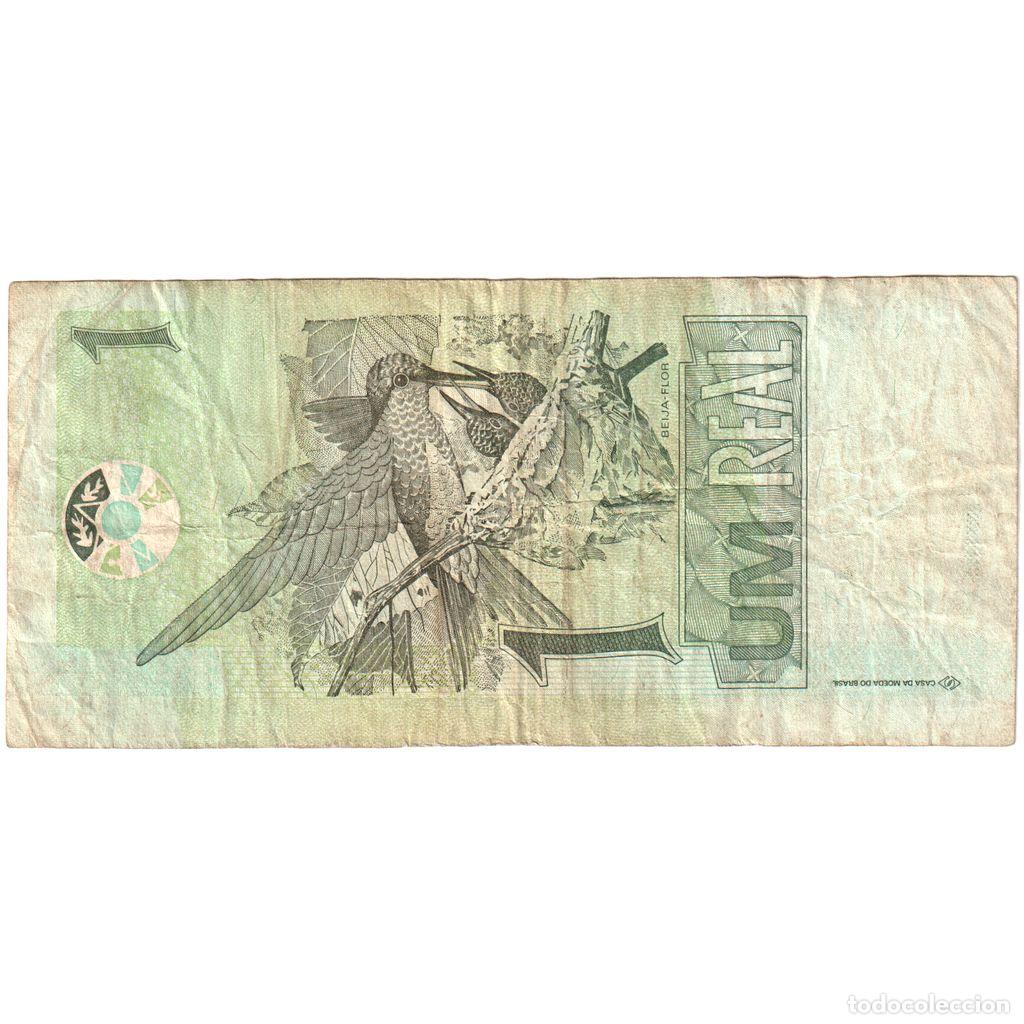 Billetes extranjeros: [#1292962] Brasil, 1 R&eacute;al, BC+ - Foto 2