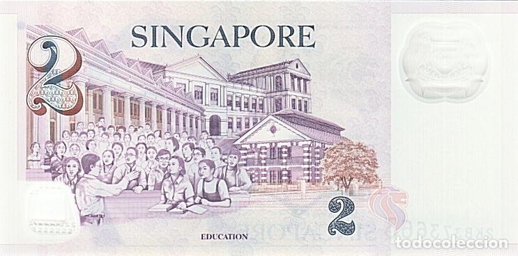 Billetes extranjeros: [#254451] Billete, 2 Dollars, 2005, Singapur, UNC - Foto 2