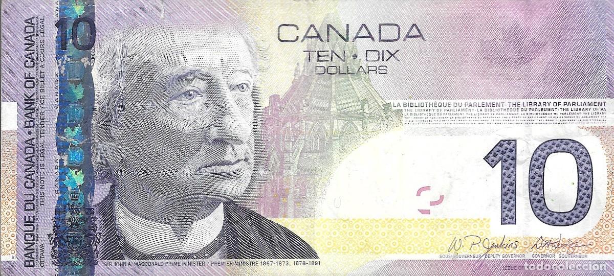 Billetes extranjeros: billetes del mundo CANADA EL QUE VES - Foto 1