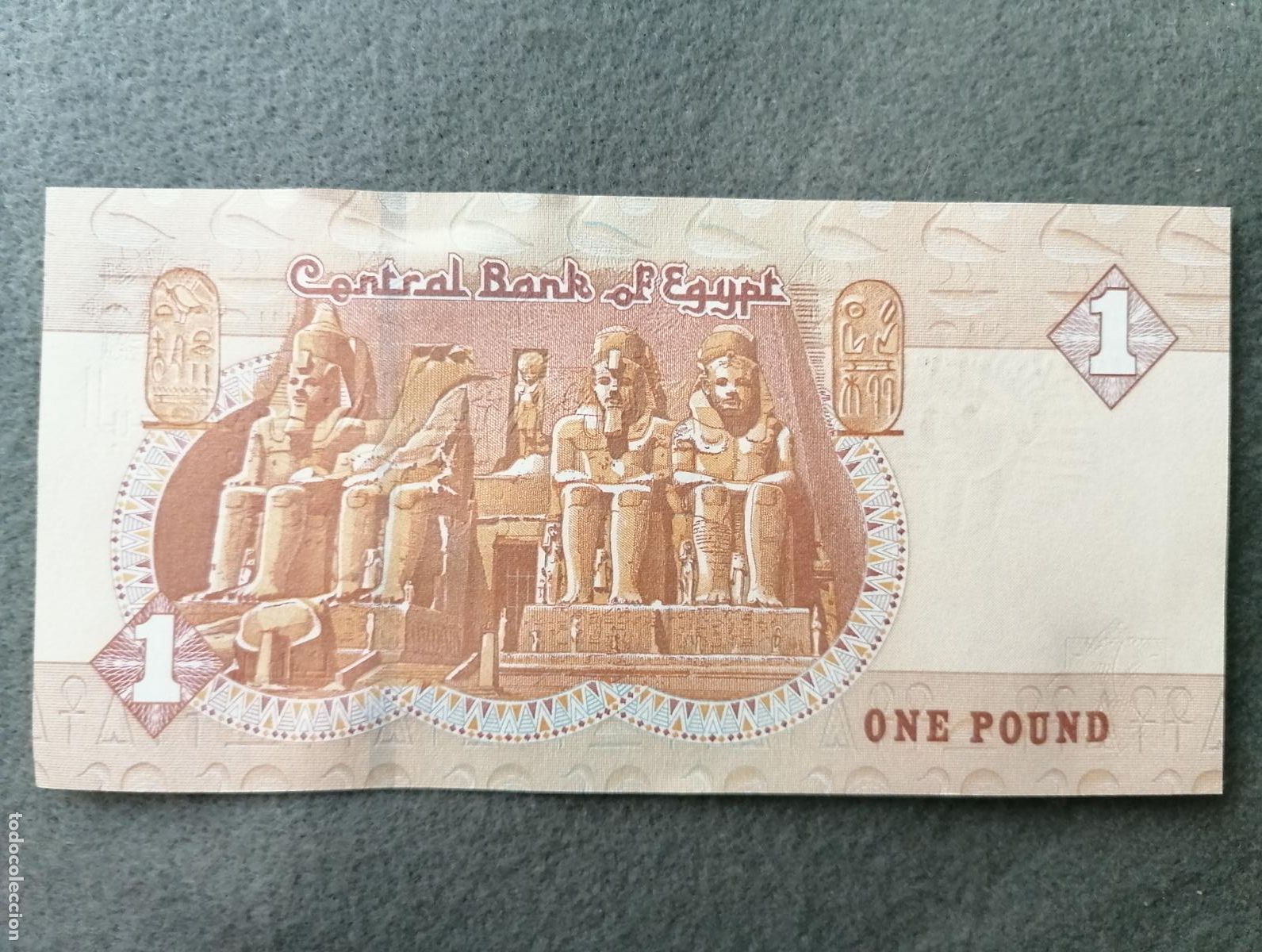 Billetes extranjeros: Egipto 1 libra 2018, CjAl 1 - Foto 2