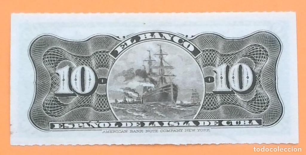 Billetes extranjeros: Cuba, 10 Centavos 1897 - 52a - (SC / UNC) [0283537] - Foto 2