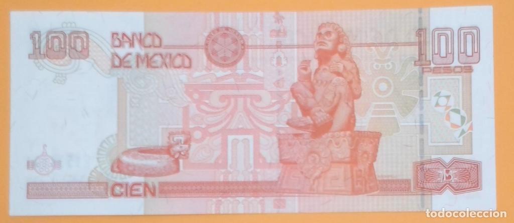 Billetes extranjeros: M&eacute;xico, 100 Pesos 2000-2009 - 118b - (EBC / AUNC) [E6539891] - Foto 2
