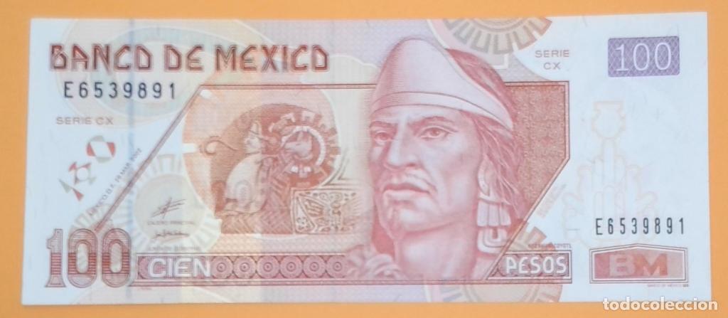Billetes extranjeros: M&eacute;xico, 100 Pesos 2000-2009 - 118b - (EBC / AUNC) [E6539891] - Foto 1