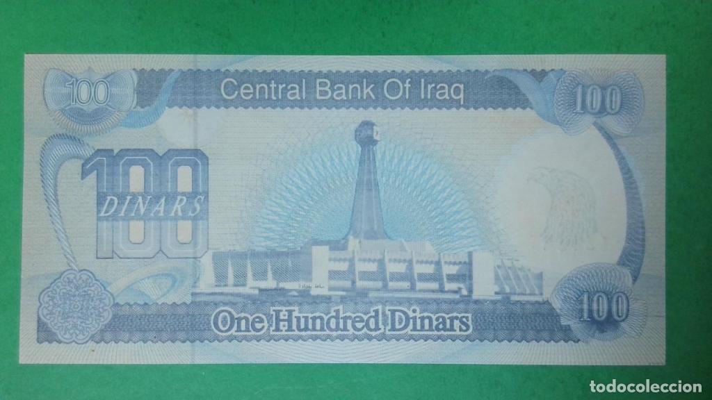 Billetes extranjeros: Irak, 100 Dinars 1994 - 84a1 - (SC / UNC) [0243492] - Foto 2