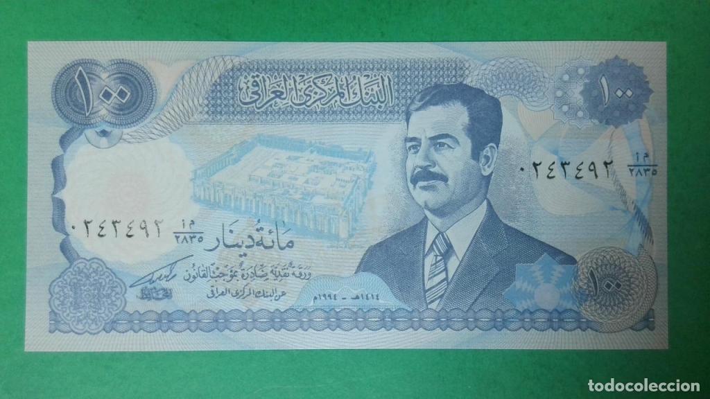 Billetes extranjeros: Irak, 100 Dinars 1994 - 84a1 - (SC / UNC) [0243492] - Foto 1