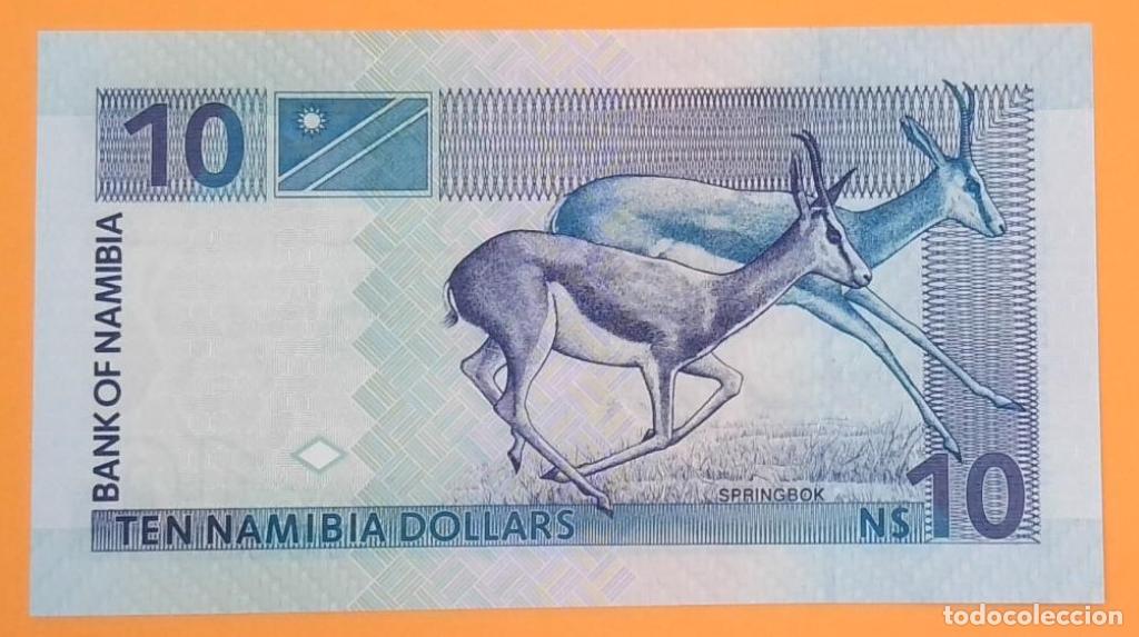 Billetes extranjeros: Namibia, 10 Namibia Dollars ND - 4bC - (SC / UNC) [C18996843] - Foto 2