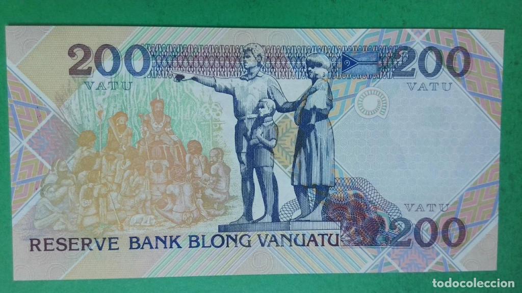 Billetes extranjeros: Vanuatu, 20 Francs ND - 8a - (SC / UNC) [AA756998] - Foto 2