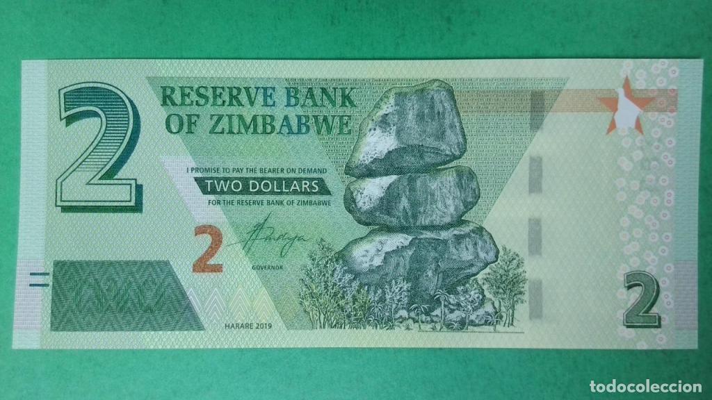 Billetes extranjeros: Zimbabue, 2 Dollars 2016 - 99 - (SC / UNC) [AJ4323332] - Foto 1