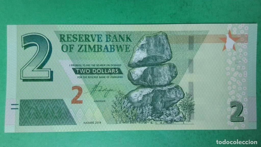 Billetes extranjeros: Zimbabue, 2 Dollars 2016 - 99 - (SC / UNC) [AJ4323339] - Foto 1
