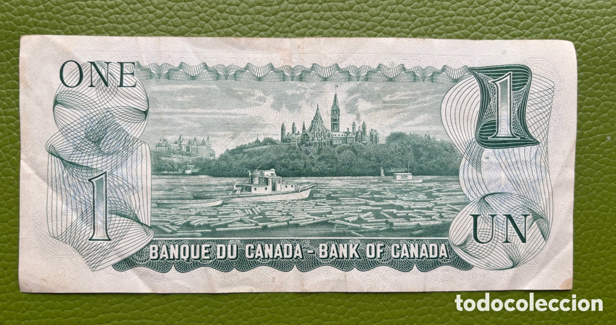 Billetes extranjeros: CANAD&Aacute;. ISABEL II. ONE DOLLAR. 1973. - Foto 2
