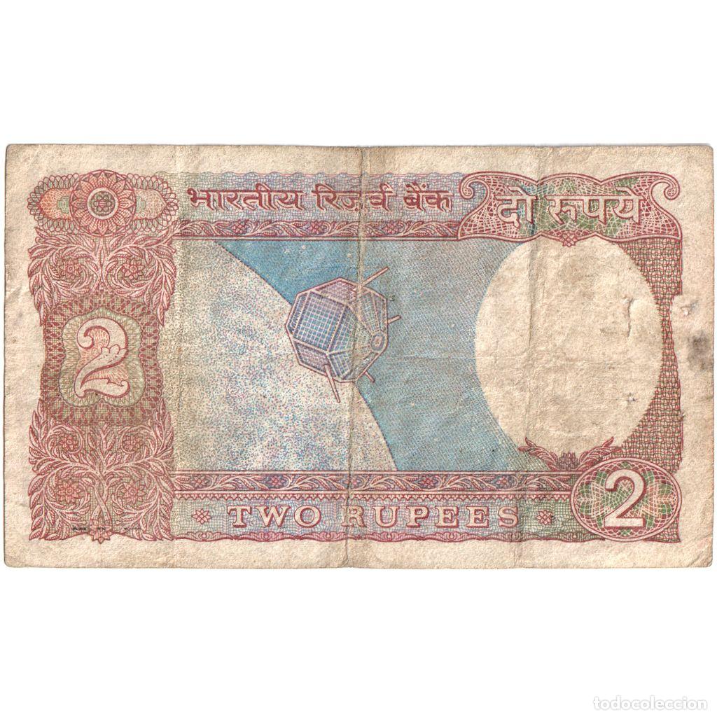 Billetes extranjeros: [#1293295] India, 2 Rupees, BC - Foto 2