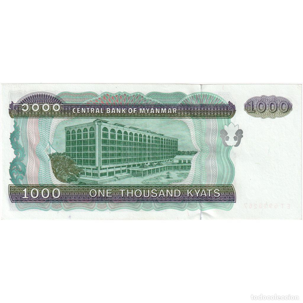Billetes extranjeros: [#336621] Myanmar, 1000 Kyats, UNC - Foto 2