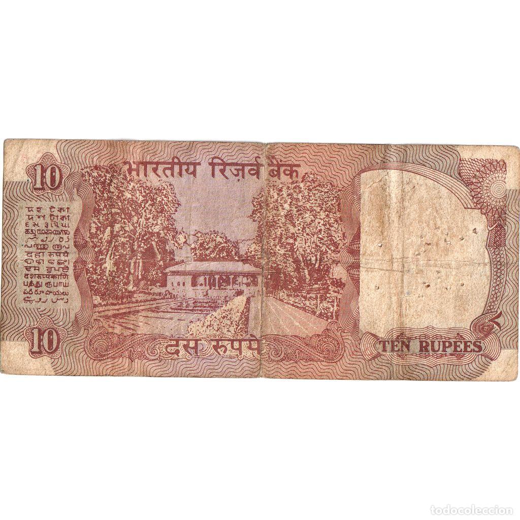 Billetes extranjeros: [#1293322] India, 10 Rupees, BC - Foto 2