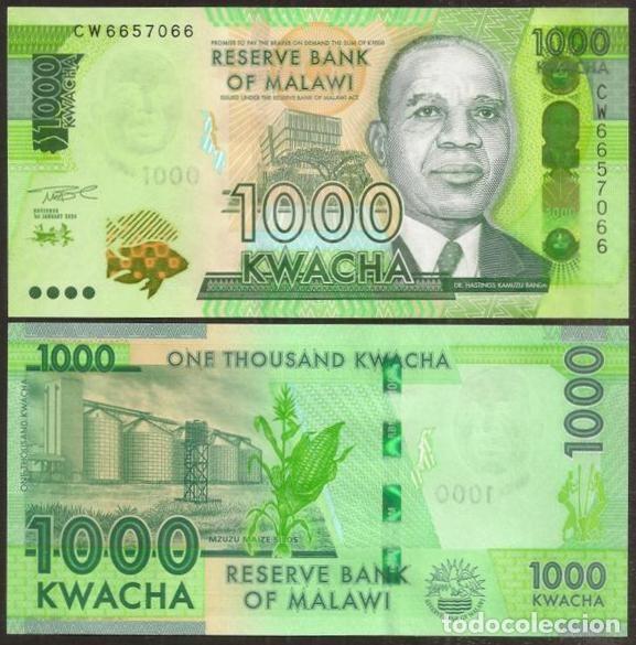 Billetes extranjeros: MALAWI. 1000 kwacha 2024. S/C. - Foto 1