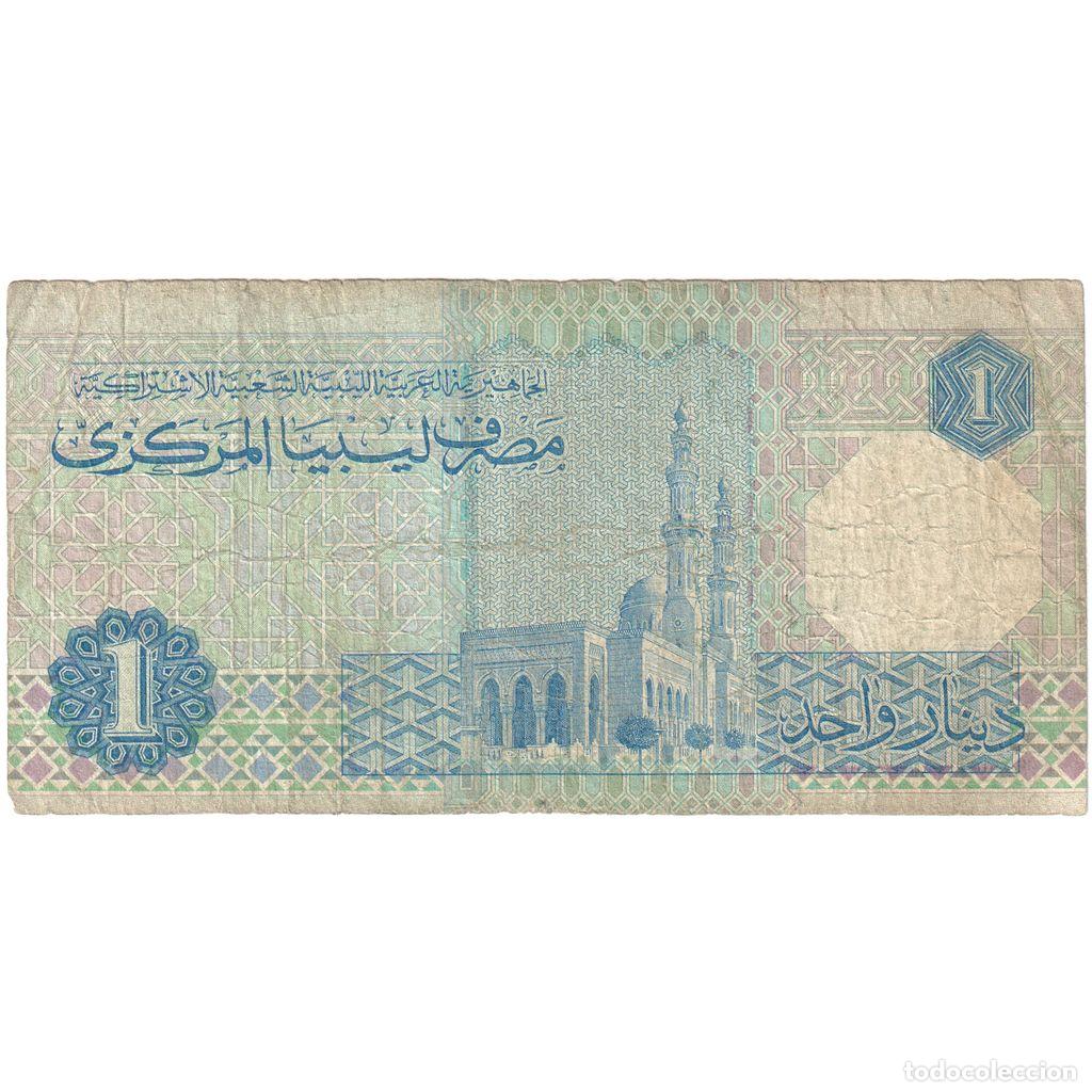 Billetes extranjeros: [#1293402] Libia, 1 Dinar, BC - Foto 2