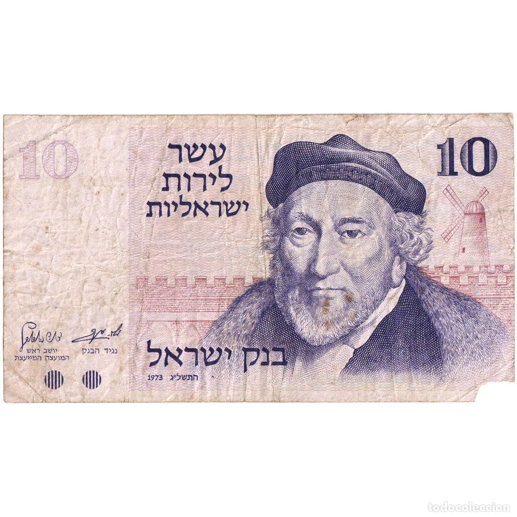 Billetes extranjeros: [#1293468] Israel, 10 Lirot, BC - Foto 1