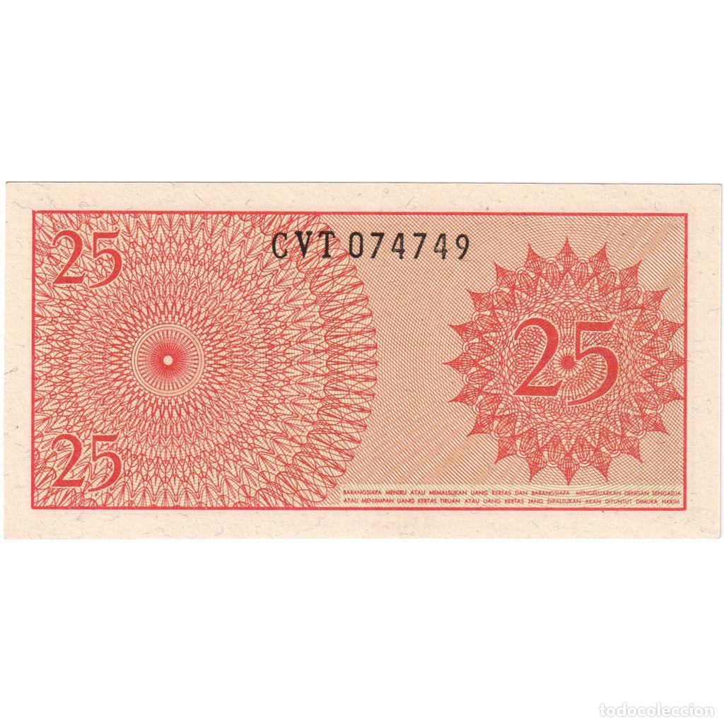Billetes extranjeros: [#1231878] Indonesia, 25 Sen, UNC - Foto 2