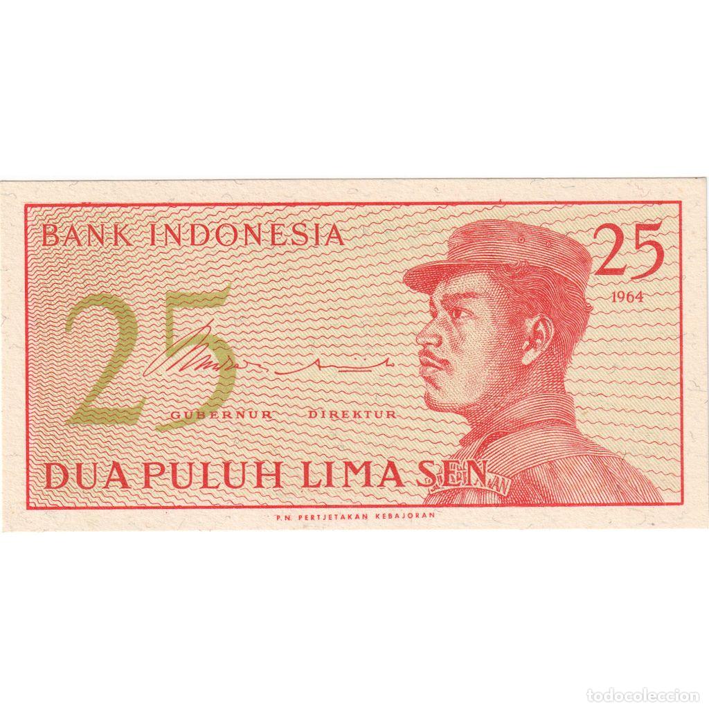 Billetes extranjeros: [#1231878] Indonesia, 25 Sen, UNC - Foto 1