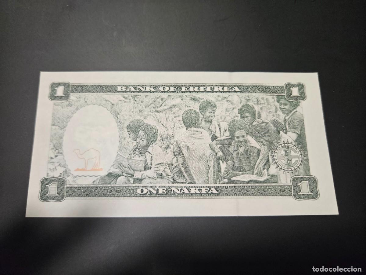 Billetes extranjeros: ERITREA 1 NAKFA 1997 S/C P=1 - Foto 2