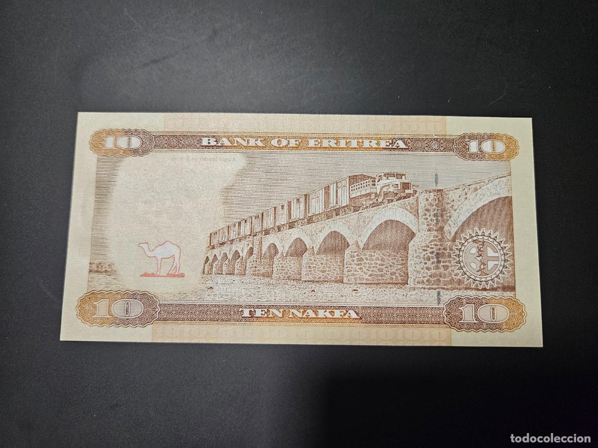 Billetes extranjeros: ERITREA 10 NAKFA 2012 S/C P=11 - Foto 2