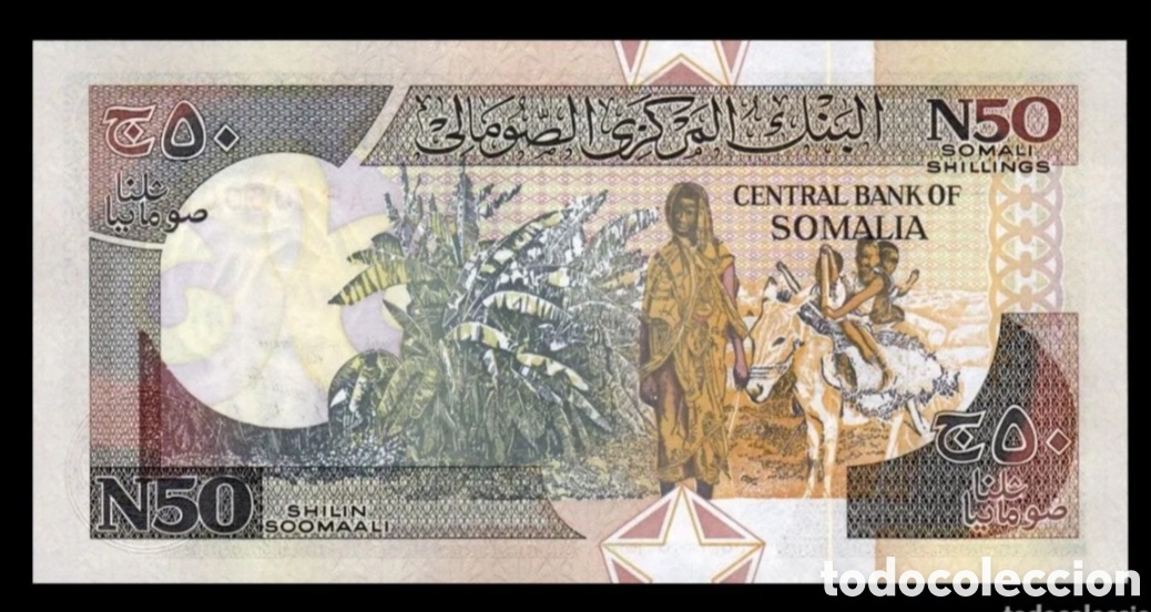 Billetes extranjeros: Billete somalya original % - Foto 2