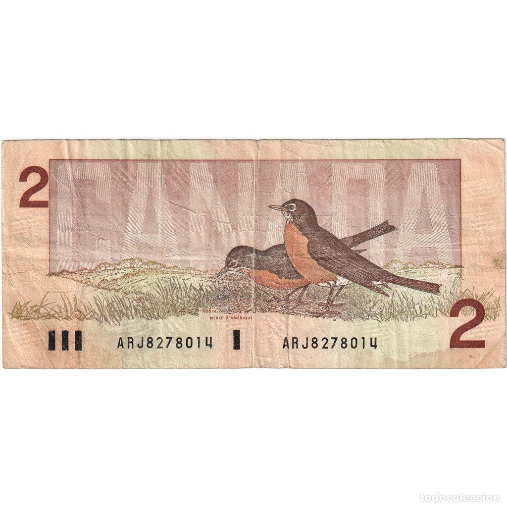 Billetes extranjeros: [#1293931] Canad&aacute;, 2 Dollars, BC+ - Foto 2