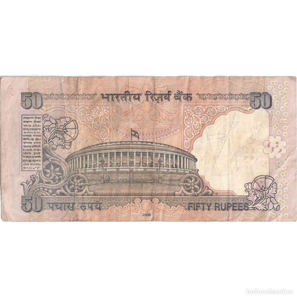 Billetes extranjeros: [#1242002] India, 50 Rupees, BC - Foto 2