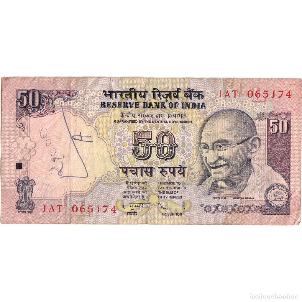 Billetes extranjeros: [#1242002] India, 50 Rupees, BC - Foto 1