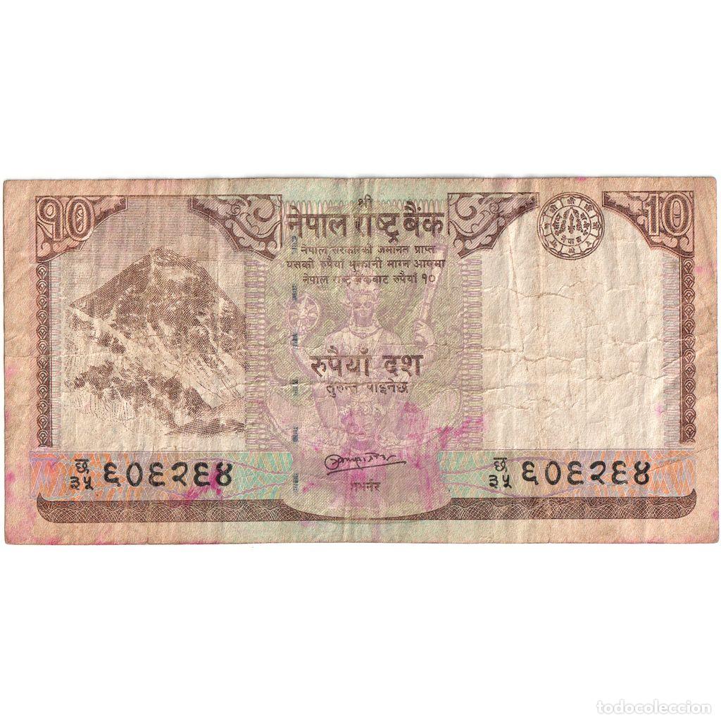 Billetes extranjeros: [#1242106] Nepal, 10 Rupees, RC+ - Foto 1