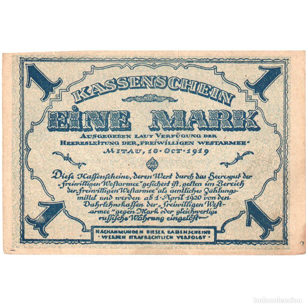 Billetes extranjeros: [#1242158] Rusia, 1 Mark, EBC+ - Foto 2