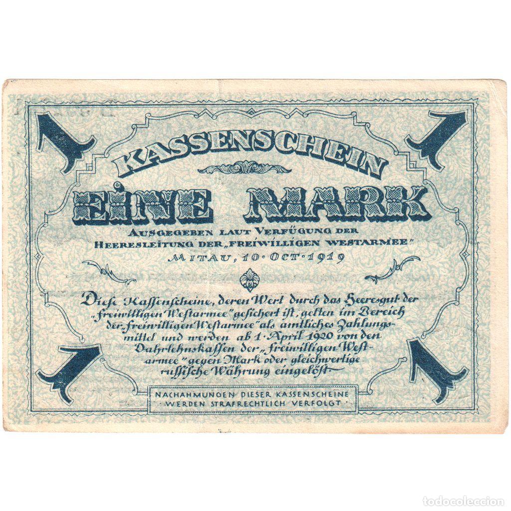 Billetes extranjeros: [#1242160] Rusia, 1 Mark, MBC+ - Foto 2