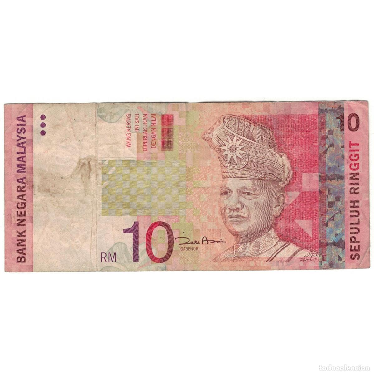 Billetes extranjeros: [#230261] Billete, 10 Ringgit, Malasia, KM:42b, MBC - Foto 1