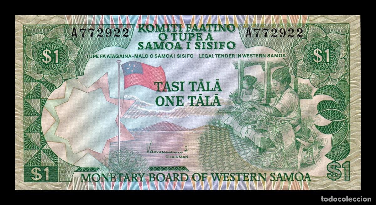 Billetes extranjeros: Samoa 1 Tala 1980 Pick 19 Sc Unc - Foto 1