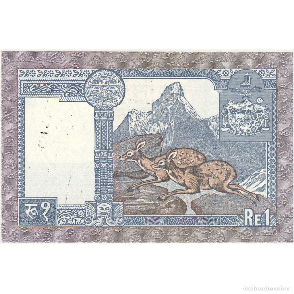 Billetes extranjeros: [#1242325] Nepal, 1 Rupee, SC+ - Foto 2