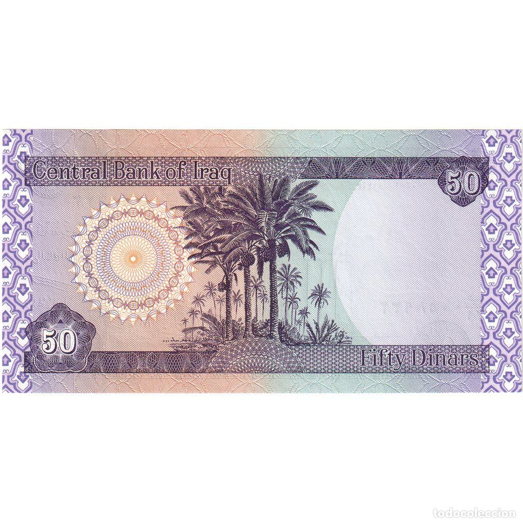 Billetes extranjeros: [#1242381] Iraq, 50 Dinars, UNC - Foto 2